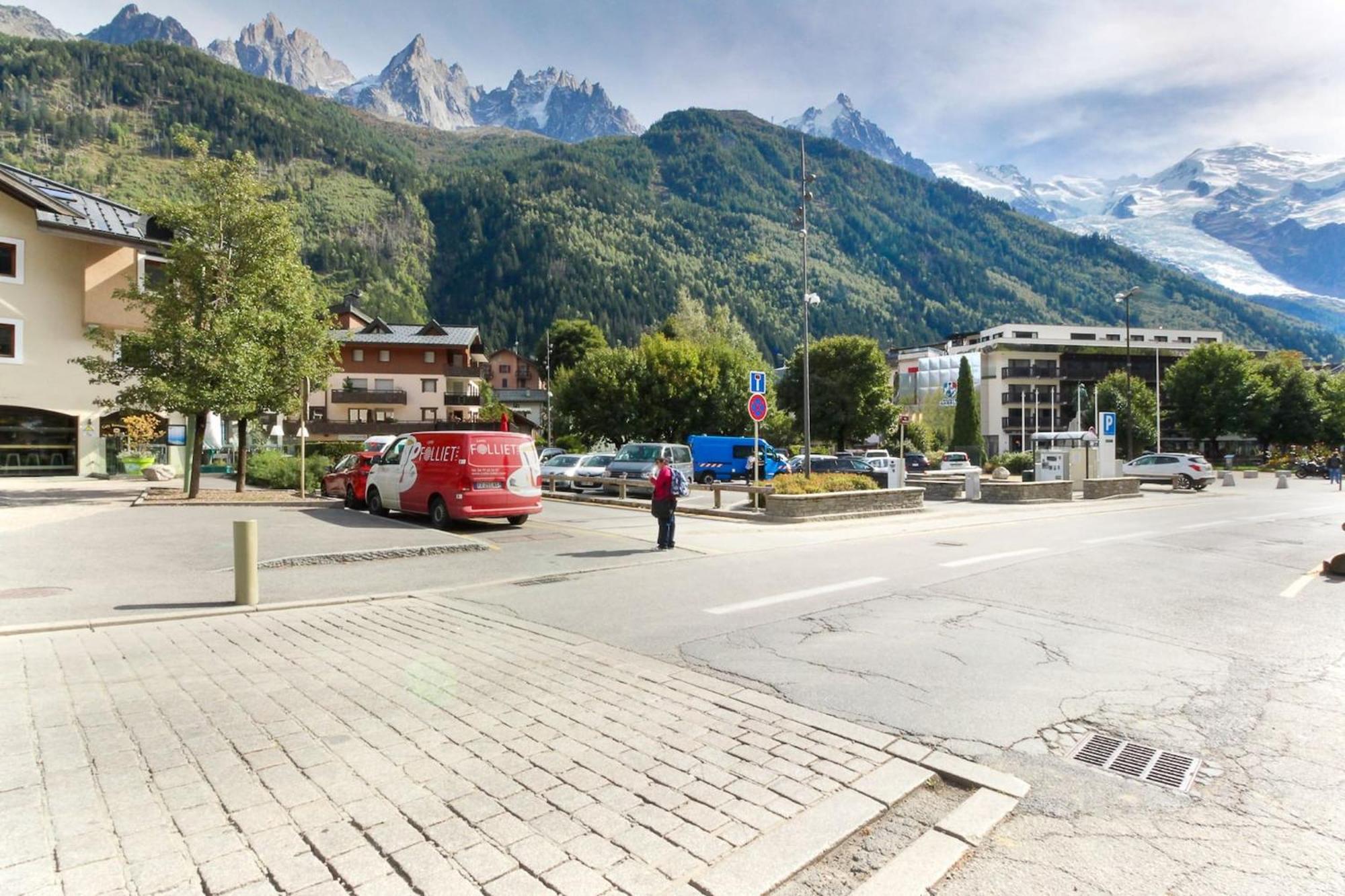 Albertine - Centre De Chamonix - Garage - Mountain Views! Buitenkant foto